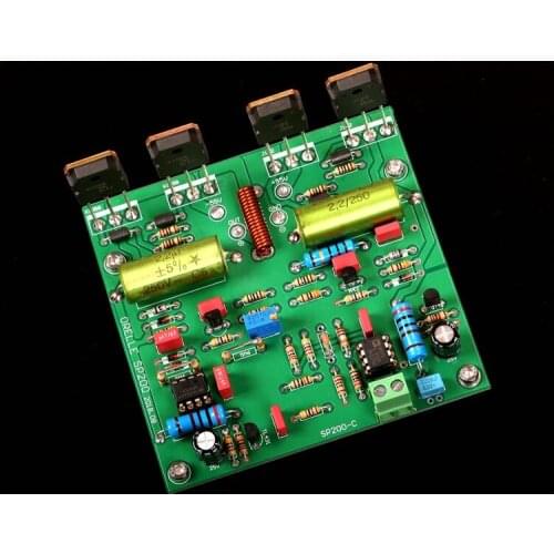 ORELLE SP200 circuit K1058 J162 Field transistor Precision pairing input OP275 Mono 150w Amplifier board