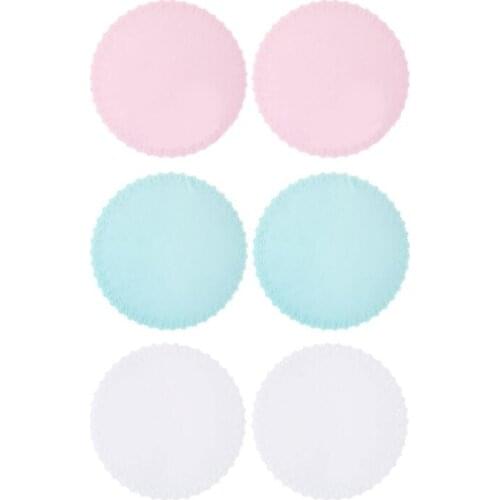 E7CB Practical Silica Gel Lids with Cartoon Lace Made by Soft Stretchable Material