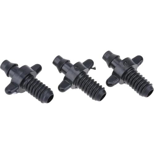 50/100Pcs 6mm Single Barbed Connector for 4/7mm PVC Hose Home Garden Drip Irrigation Fittings Watering Hose Connector New