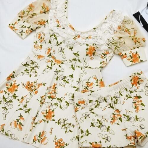 Women Print Floral Two Pieces Bikini Tankinis Set Swimwear Bathing Suit Swim Beach Dress Summer Sexy Swimsuit Swim Holiday Wear