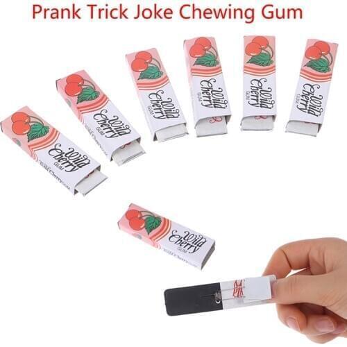 1Pc Electric Shock Joke Chewing Gum Pull Head Shocking Toy Gift Gadget Prank Trick Gag Funny