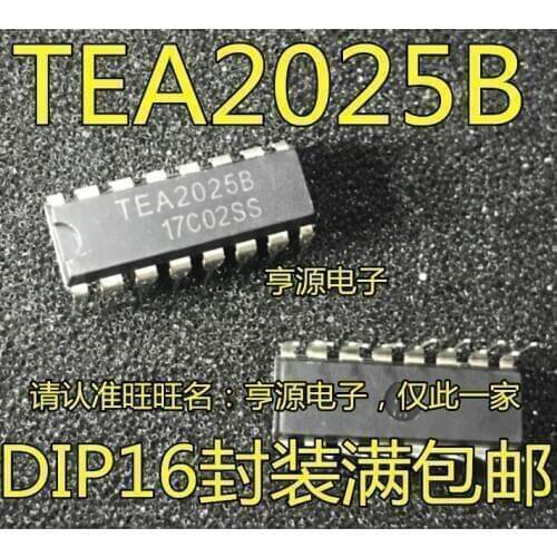 10pieces TEA2025B TEA2025 DIP-16 12V