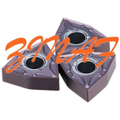 10pcs WNM080404 WNMG080408-MA Carbide insert for External Turning Tool metal lathe WNMG080408 CNC turning insert Cutting tool