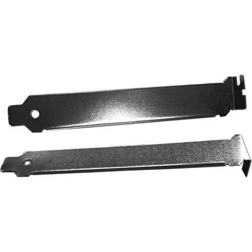 5PCS Black Hard Metal Steel PCI Slot Covers Bracket with Screws Full Profile Expansion Dust Filter Blanking Plate for PCI