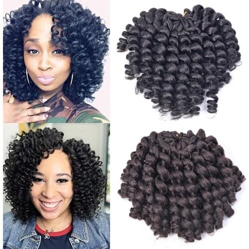 Trendy Way Ombre Soft Dreadlock Braiding Hair Extensions Faux Locs Crochet Braids Synthetic Crochet Hair Extensions Black Blonde