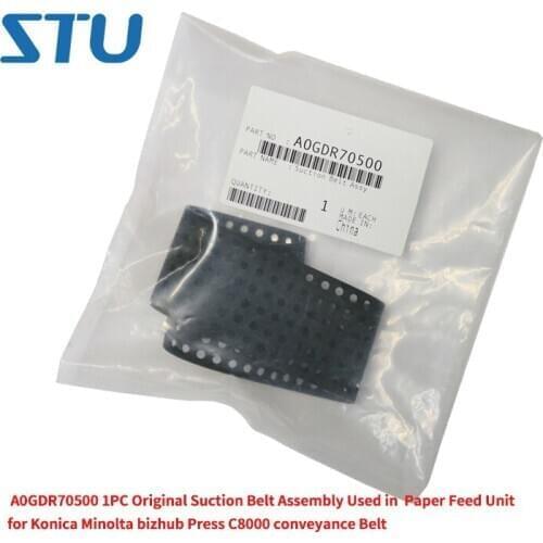 A0GDR70500 1PC Original Suction Belt Assembly Used in Paper Feed Unit for Konica Minolta bizhub Press C8000 conveyance Belt
