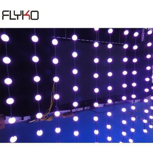 Free shipping Indoor and outdoor waterproof led string magic pixel ball lighting