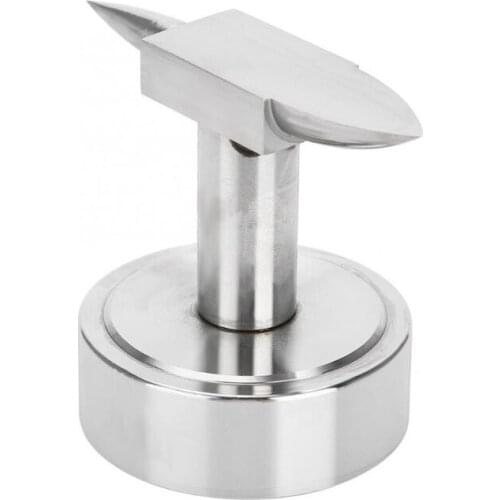 Double Steel Horn Anvil with Wide Base Metalsmith Blacksmith Jewelry Processing Forming Shaping Equipment Tool