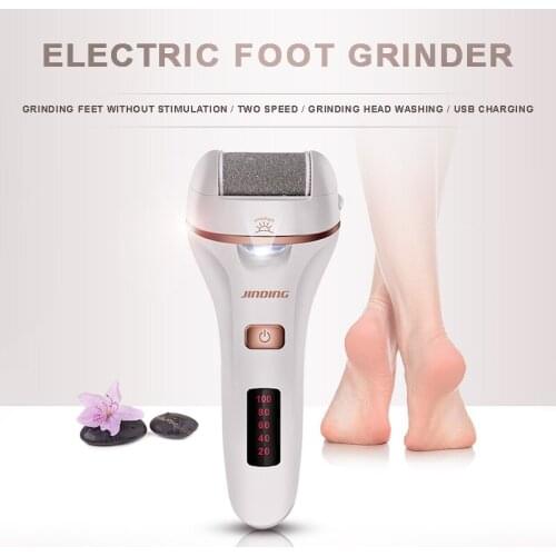 Electric Foot Grinder Callus Remover Foot File Smooth Feet Hard Dead Skin Remover Tool Digital Display Peeling Pedicure Machine