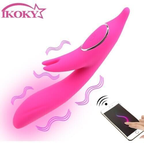 Dildo Vibrator Sex Toys for Women Clitoris Stimulator APP Bluetooth Wireless Control Rabbit Heating Vibrator G-spot Massager