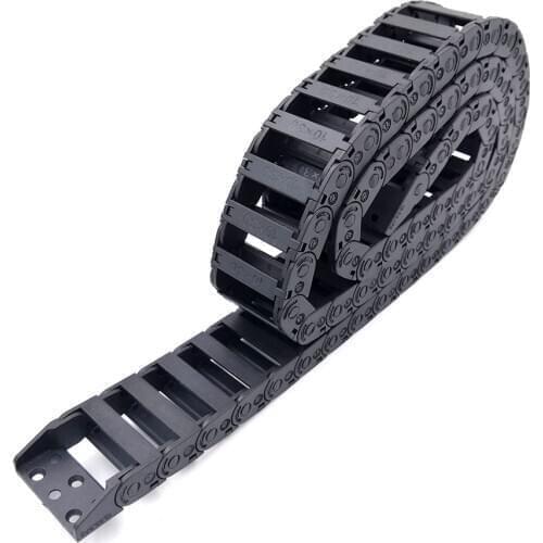 1 Meter 10x30mm Transmission Towline Wire Carrier Cable Drag Chain Bridge Exterior Opening CNC Router Machine Tools Freeshipping