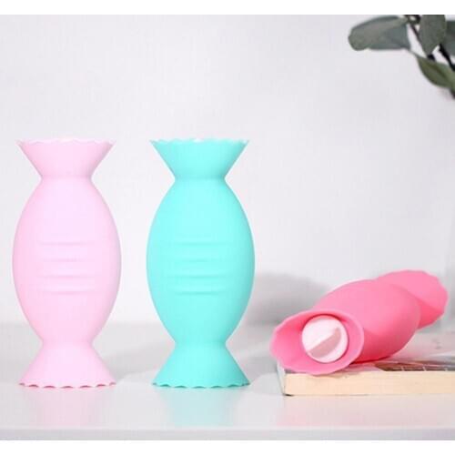 Hot Water Bottle Explosion-proof High Quality Silicone Water Bag Hand Warmer for Outdoor