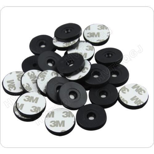 125KHZ TK4100 EM4100 Diameter 40mm/30mm Round Anti-metal rfid tag Guard Patrol Points RFID Coin Card With 3M Adhensive Sticker B