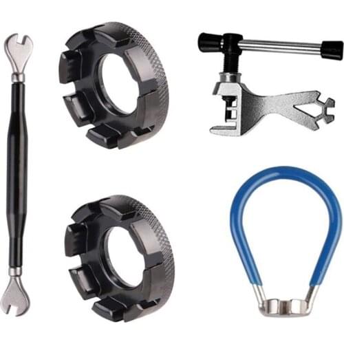 5Pcs Bicycle Spoke Wrench Set,Bike Rim Correct Tool,Cycling Repair Tool Kit for Bike Repair for Adjusting Bicycle Wheels