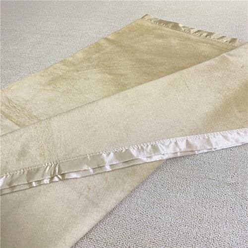Grey champagne color Nature Healthy 100% mulberry silk blanket queen size 180 x 220 cm King size 200 x 230 cm 2 kg on sale
