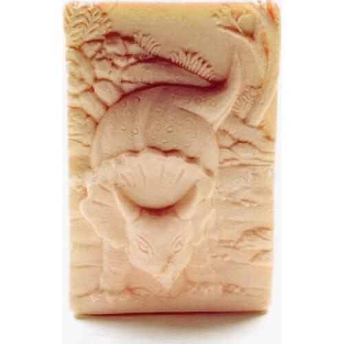 PRZY Dinosaur Silicone Molds Craft Art Silicone 2D Soap Mold DIY Dragon Handmade Candle Molds Mold Soap Making Moulds 001