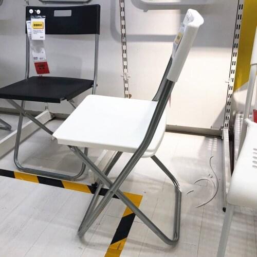 Folding Chair Work Meal Chair Computer Dining Chair Office Lightweight Folding Chair Outdoor Fishing Chair