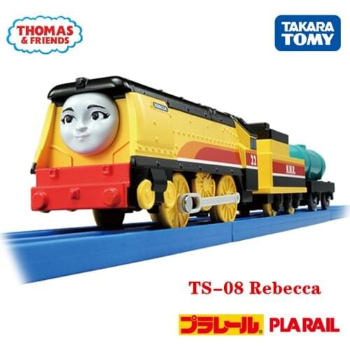 Takara Tomy Pla Rail Plarail Train & Friends TS-08 Rebecca Japan Railway Train Motorized Electric Locomotive Model Toy