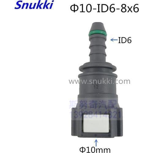 10mm D10 ID6 Fuel line quick connector gasoline filter fuel filter for Peugeot and Citroen two pcs a lot