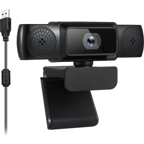 Autofocus Full HD 1080P Webcam USB Computer Camera with Microphone Driver-free Video Webcam for Online Teaching Live Broadcast