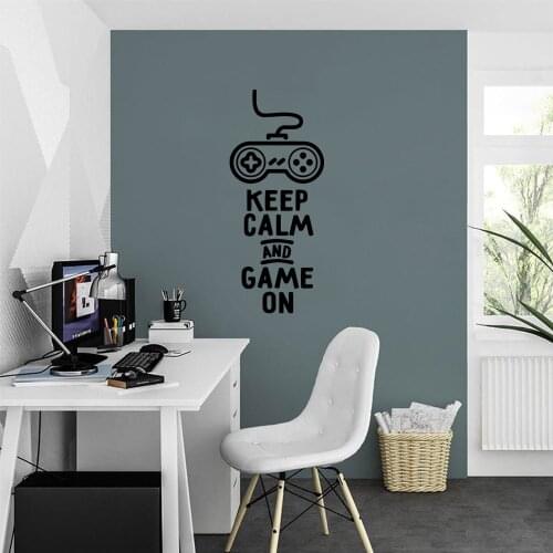 Fun game Vinyl Kitchen Wall Stickers Wallpaper For Kids Rooms Decoration Vinyl Decals