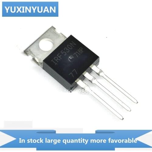 YUXINYUAN 5PCS/LOT IRF530N IRF530 IRF 530N 530 TO220 in stock in stock