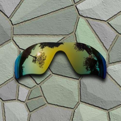 Yellow Golden Sunglasses Polarized Replacement Lenses for Oakley Radar Path