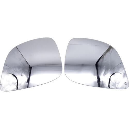 1 Pair Left Right Heated Car Rearview Mirror Glass Wing Wide Angle Hyperbola For Audi Q5 Q7 2012-2016 Auto Outside Accessories