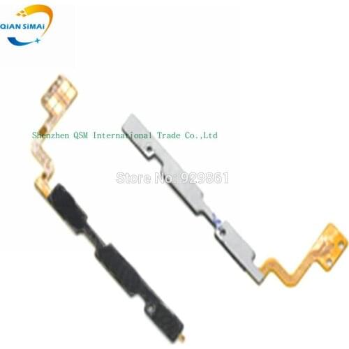 1PCS New High Quality Power Volume on/off Button Flex Cable FPC For huawei G620-L75 Huawei G20 L75 mobile phone