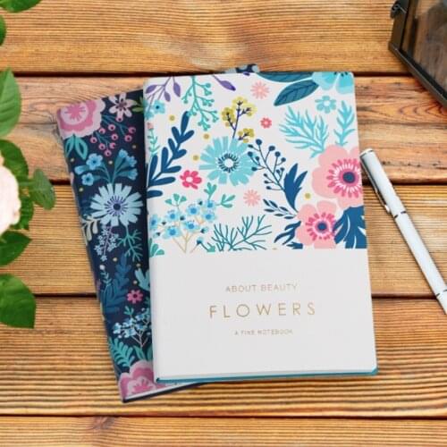 2019 Korean Kawaii Vintage Flower Schedule Diary Daily Planner Organizer Paper Notebook A5 Journal Student School Office Supply