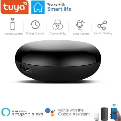 5pcs Smart Universal IR Remote WiFi Tuya For Smart Home Control For TV DVD AUD AC Air Conditioner Works With Alexa Google Home