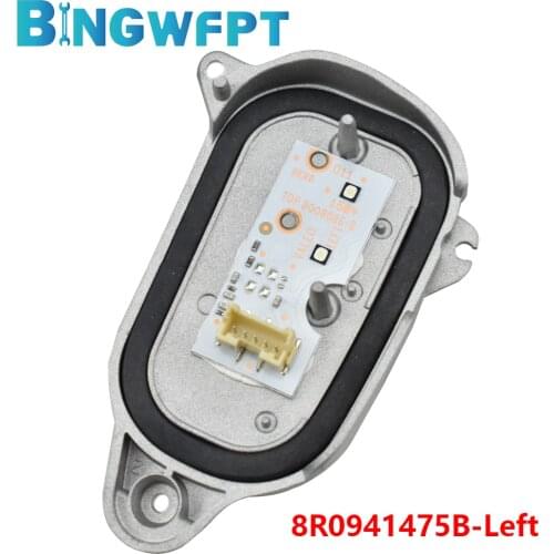 8R0941475B Left Sidelights Daytime Running Light Module For 13-17 Audi Q5 LCL 8R0.941.475B 8R0.941.476B 8R0941476B