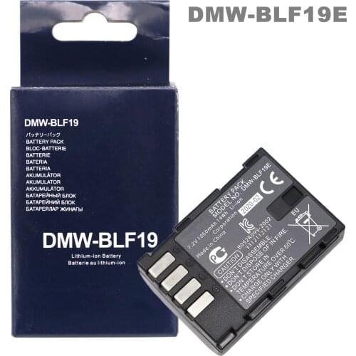 Original 1860mAh DMW-BLF19 DMW-BLF19e DMW-BLF19PP Digital Camera Battery For Panasonic DC-GH5 DMC-GH3 DMC-GH3K GH4 GH4K