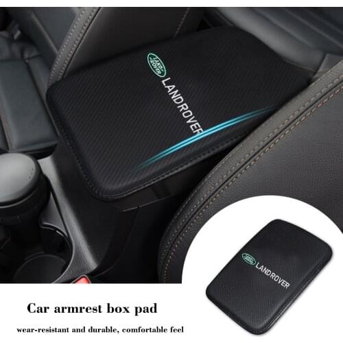Car Armrest Box Cushion Centre Armrest Mat Interior Protector Pad For Land Rover Range Rover Sport Evoque Discovery 3 4 5 Velar