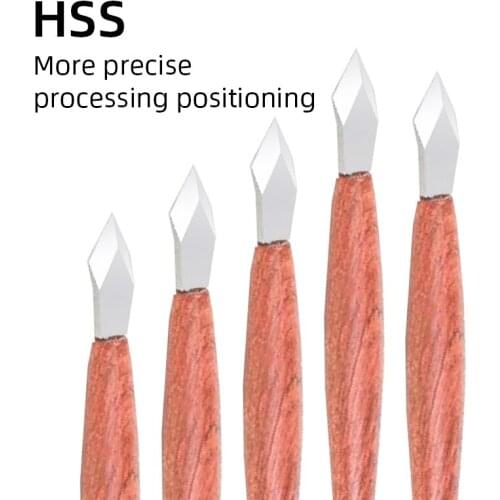 Woodworking Marking Knife European Round handle Scribing Knife Knife Fine Woodworking tool