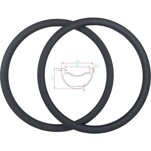 SPEEDSAFE NEW 24 inch 38mm x 25mm disc tubeless carbon Rim 24er UD 3K 12K matte GLOSSY dog racing bicycle wheel