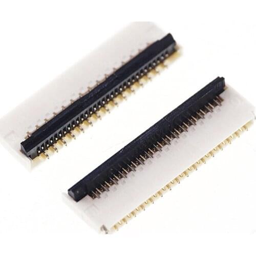100 pcs FPC connector 31 Pin 0.3 mm pitch 0.9 mm height back flip type dual sided Top and Bottom Right Angle SMT FH35C-31S-0.3SH