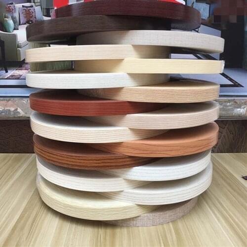 Preglued Veneer Edging PVC Edge Banding Trimmer 4cm 5cm x 5m Wood Kitchen Wardrobe Board Edgeband