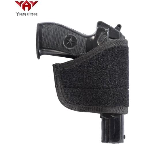 YAKED lightweight removable black police supplies tactical gear military airsoft gun pistol holster
