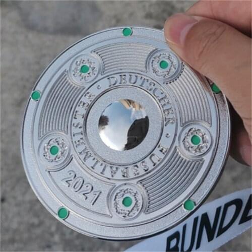 2020-2021Bayern Munich champion Medal La Liga football champion gold medal Fan memorabilia metal replica Anti-corrosion With box