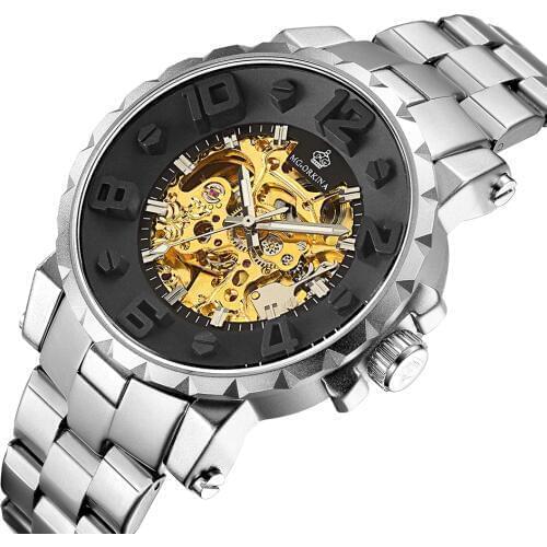 MG．ORKINA MG Men's Watch With Double Dial