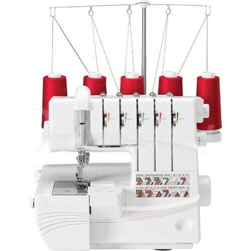 Three-needle four-thread household sewing machine industrial sewing machine 105W 1300 rpm 14T968DC