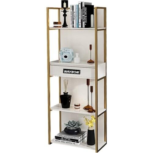 Industrial Wall Mount Metal Shelf Bookcase Open Bookshelf Home Floating Storage