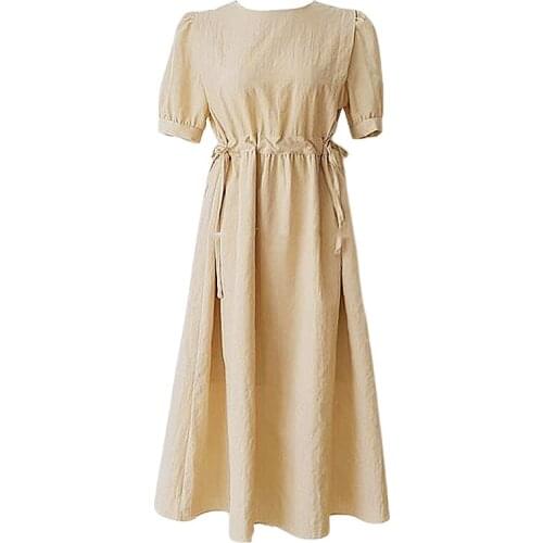 Sannian Summer Linen Dresses
