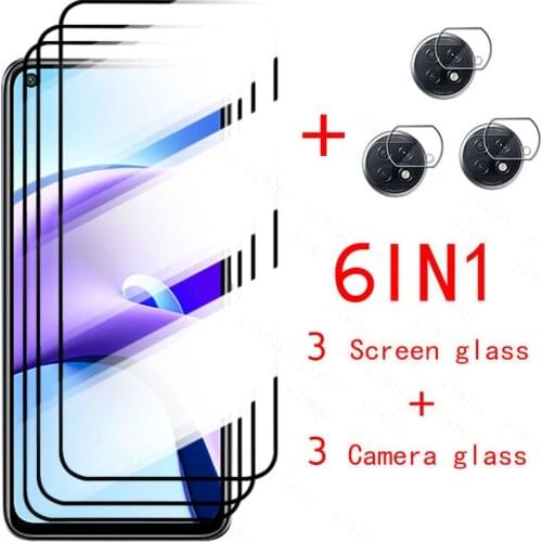 Glass on Redmi Note 9T Screen Protector Camera Protective glass For Xiaomi Redmi Note 10 10s 10Pro Max Note10S Tempered glass