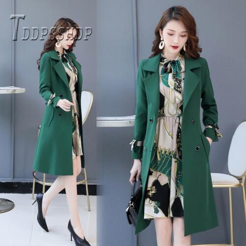 2019 3 Colors Can Choose Women Sets Dress And Long Coat Female Sets