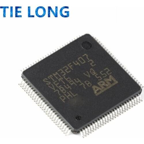 1PCS STM32F407VET6 LQFP100 STM32F407 QFP ARM new and original IC