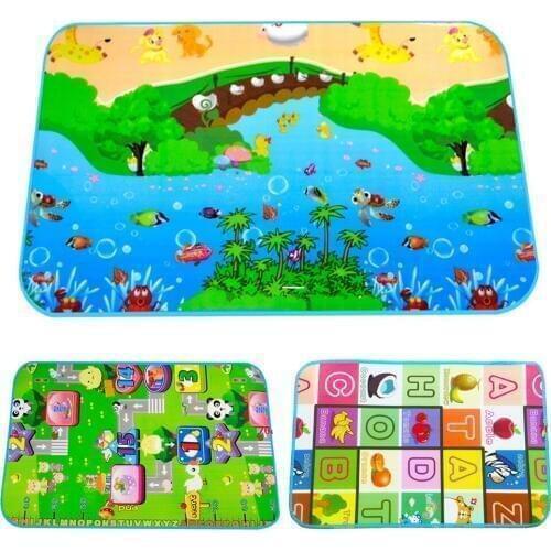 110*70cm Baby Play Mat Child Beach Mats Picnic Carpet Baby Crawling Mat Moisture Proof seat cushion Camping Mats Kids Play Rug