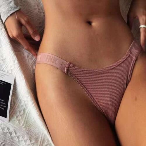 4pcs/pack T-string T-back women panties girl underwear women sleepers lingerie underwear Comfortable underwear