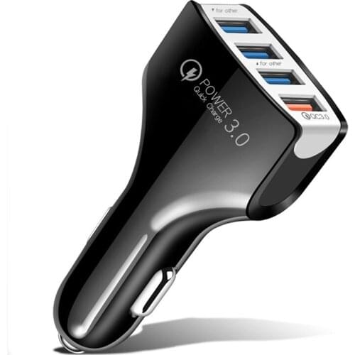 4usb Car Phone Charger, Multi-function Wireless Car Charger, Multi-port Car Charger, 2.4A Smart 4-port Car Charger